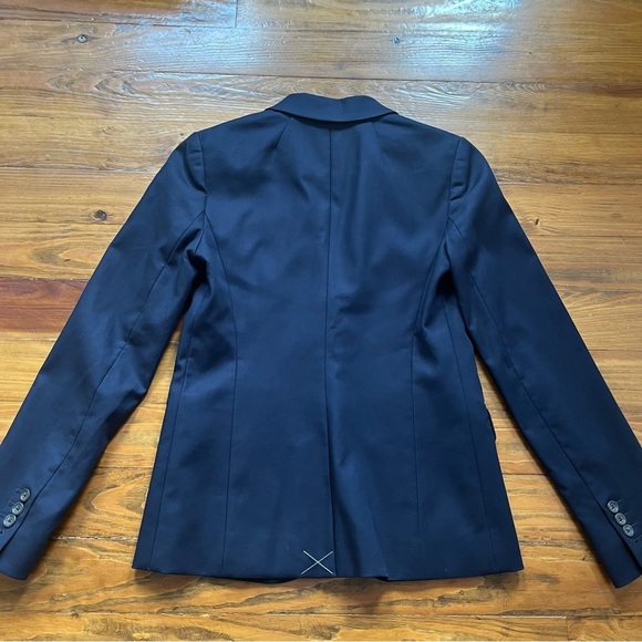 JCrew NEW Classic Navy Academia Blazer in Superfine Cotton size 2 Career Office - Picture 5 of 13